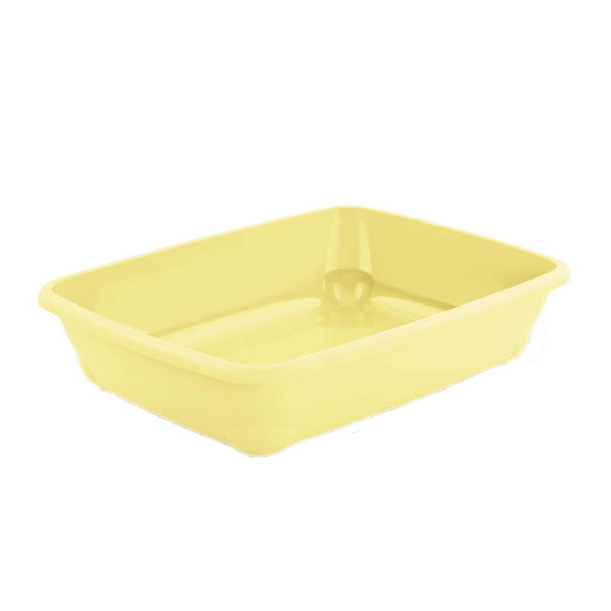 MP BERGAMO Birba Mini, litieră pisici, galben, 30x31x9 cm - 1 | YEO