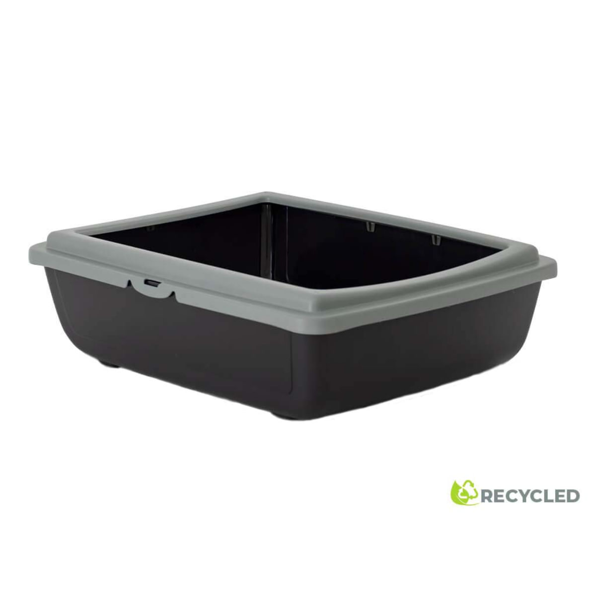 MP BERGAMO Juliet Eco, litieră pisici, gri, 48x38x14 cm - 1 | YEO