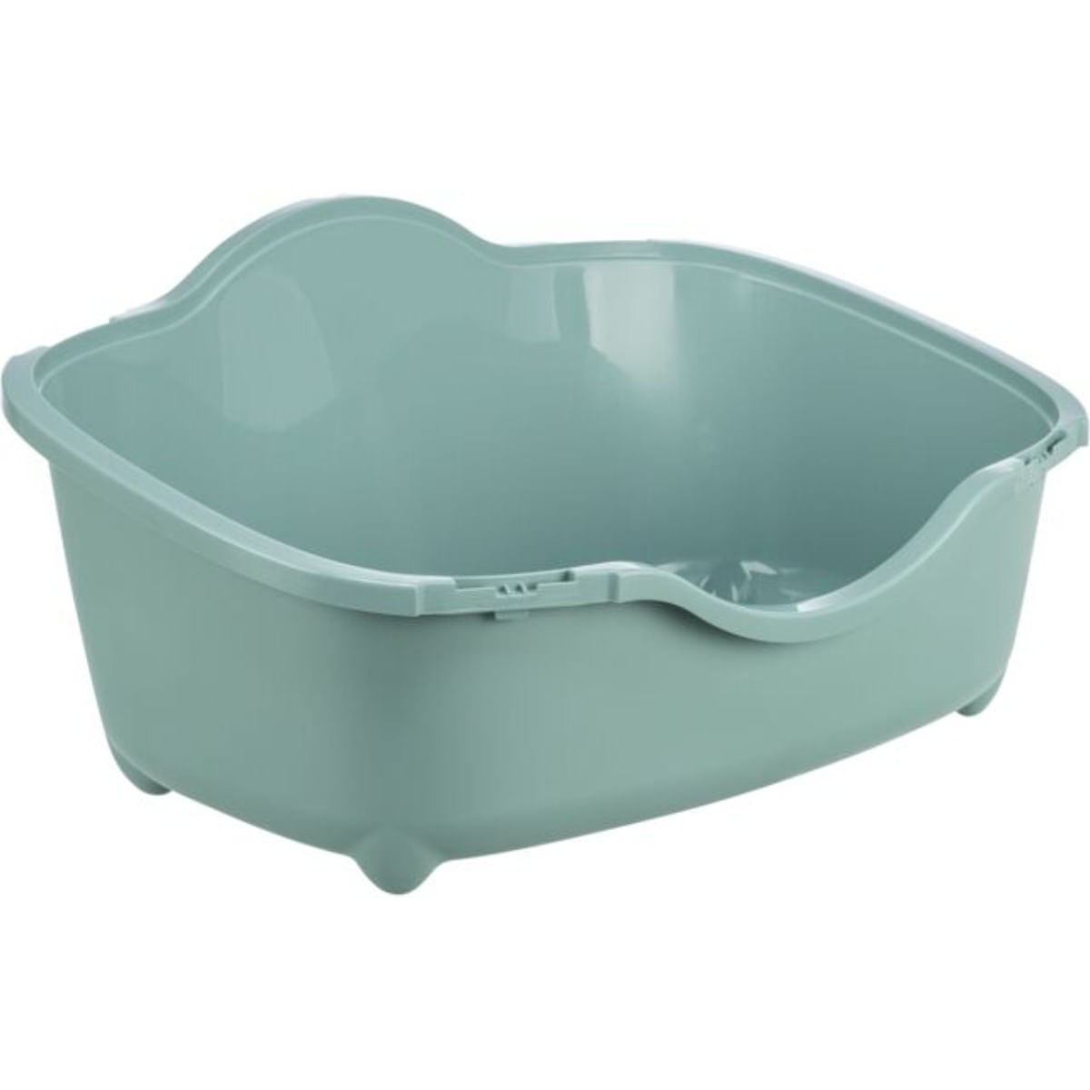 TRIXIE Davio Top, litieră acoperită pisici, cu filtru, alb și verde, 56x39x39 cm - 3 | YEO