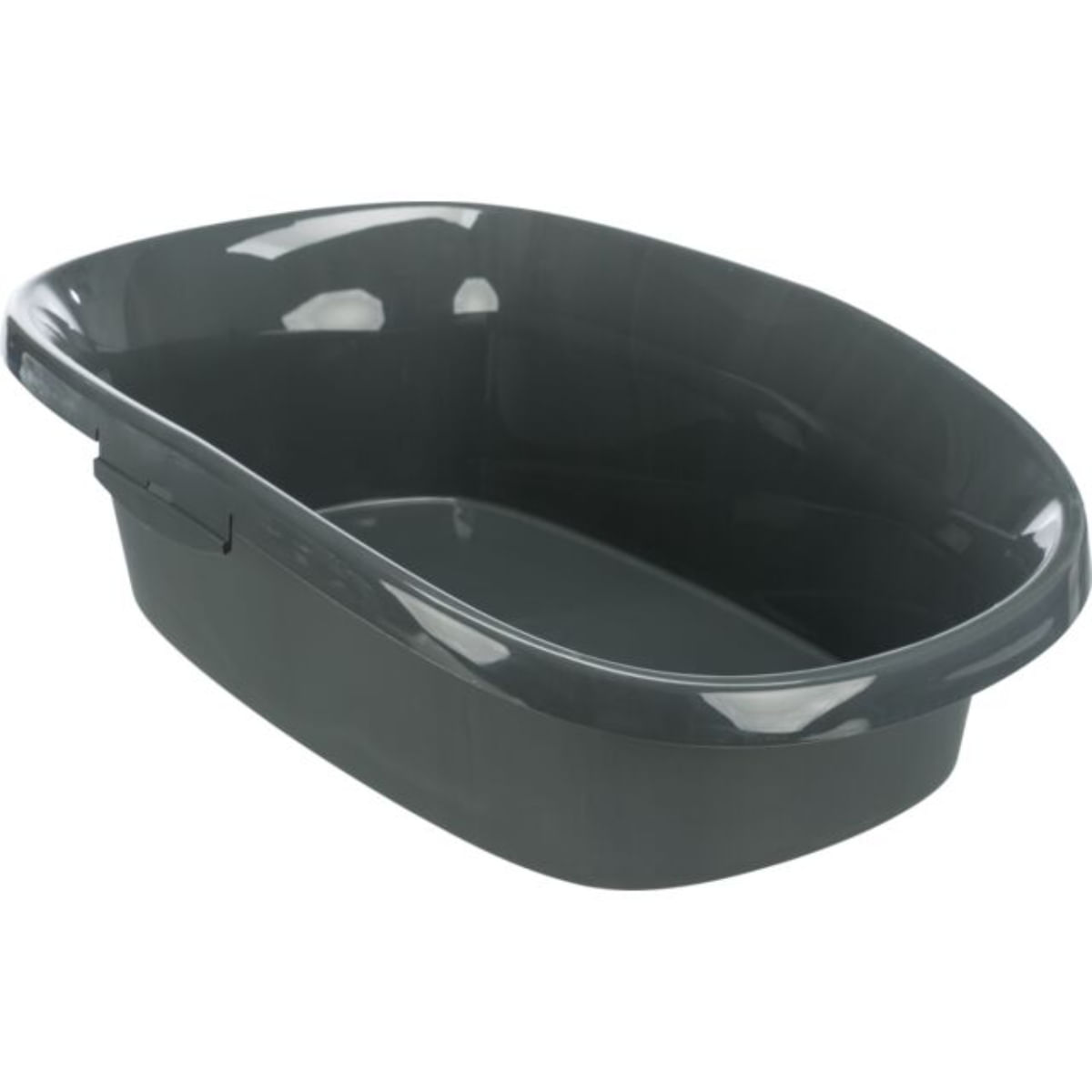 TRIXIE Carlo Be Eco, litieră pisici, cu ramă, antracit și verde, 31x14x43 cm - 3 | YEO