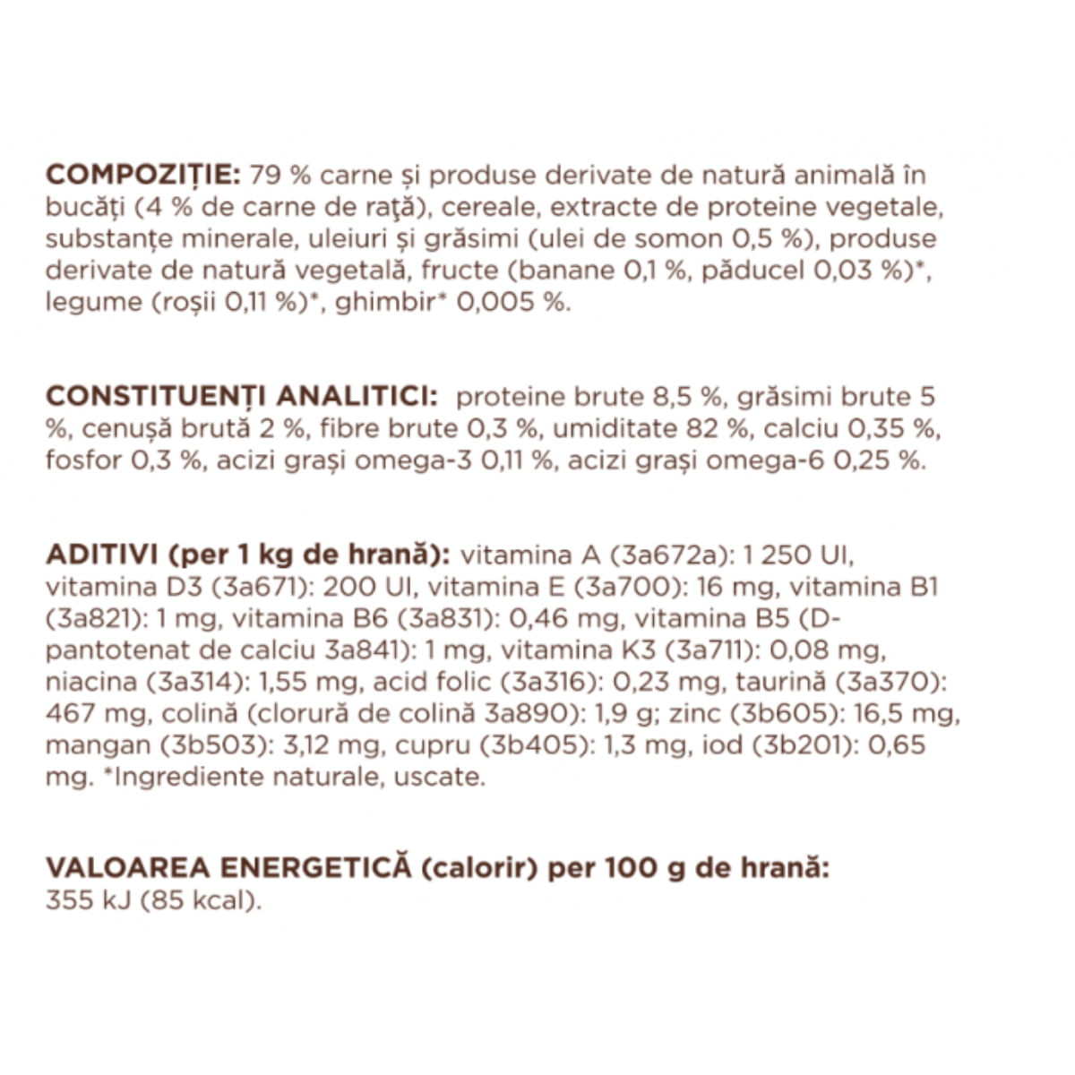 CLUB 4 PAWS, Rață, plic hrană umedă pisici, (în sos), 85g