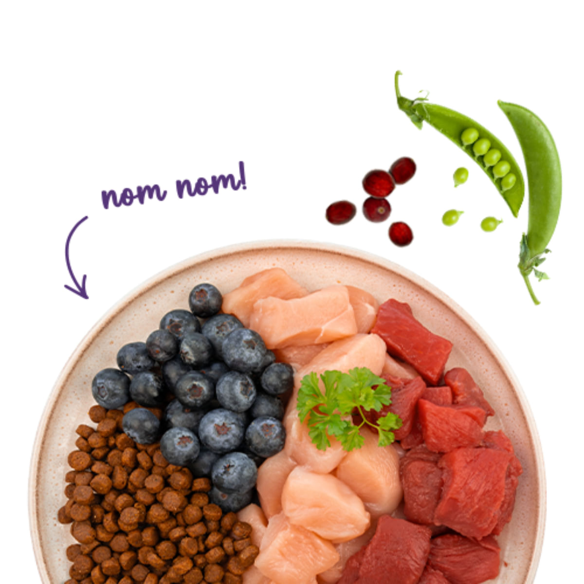 SANABELLE Adult, Struț și Afine, hrană uscată pisici, 400g