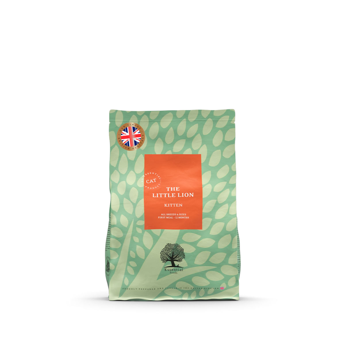 ESSENTIAL Little Lion, Pui și Rață, hrană uscată fără cereale pisici junior, 1.5kg