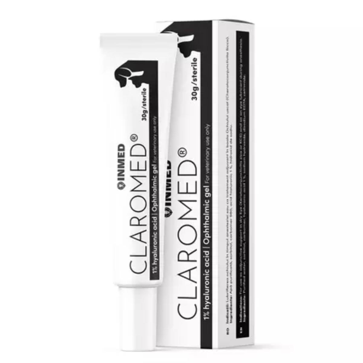 INMED Claromed, supliment oftalmic câini și pisici, gel INMED Claromed, XS-XL, supliment oftalmic câini și pisici, tub, 30g gel