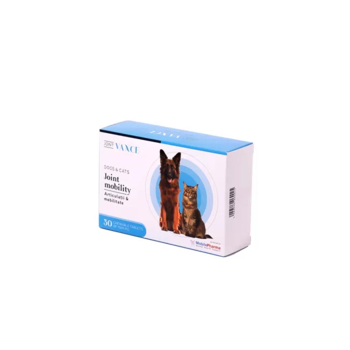 VANCE Joint Mobility articulatii & mobilitate, supliment sistem articular caini si pisici, comprimate masticabile VANCE Joint Mobility articulatii & mobilitate, XS-XL, supliment sistem articular caini si pisici, cutie, 30 comprimate masticabile - Image 3