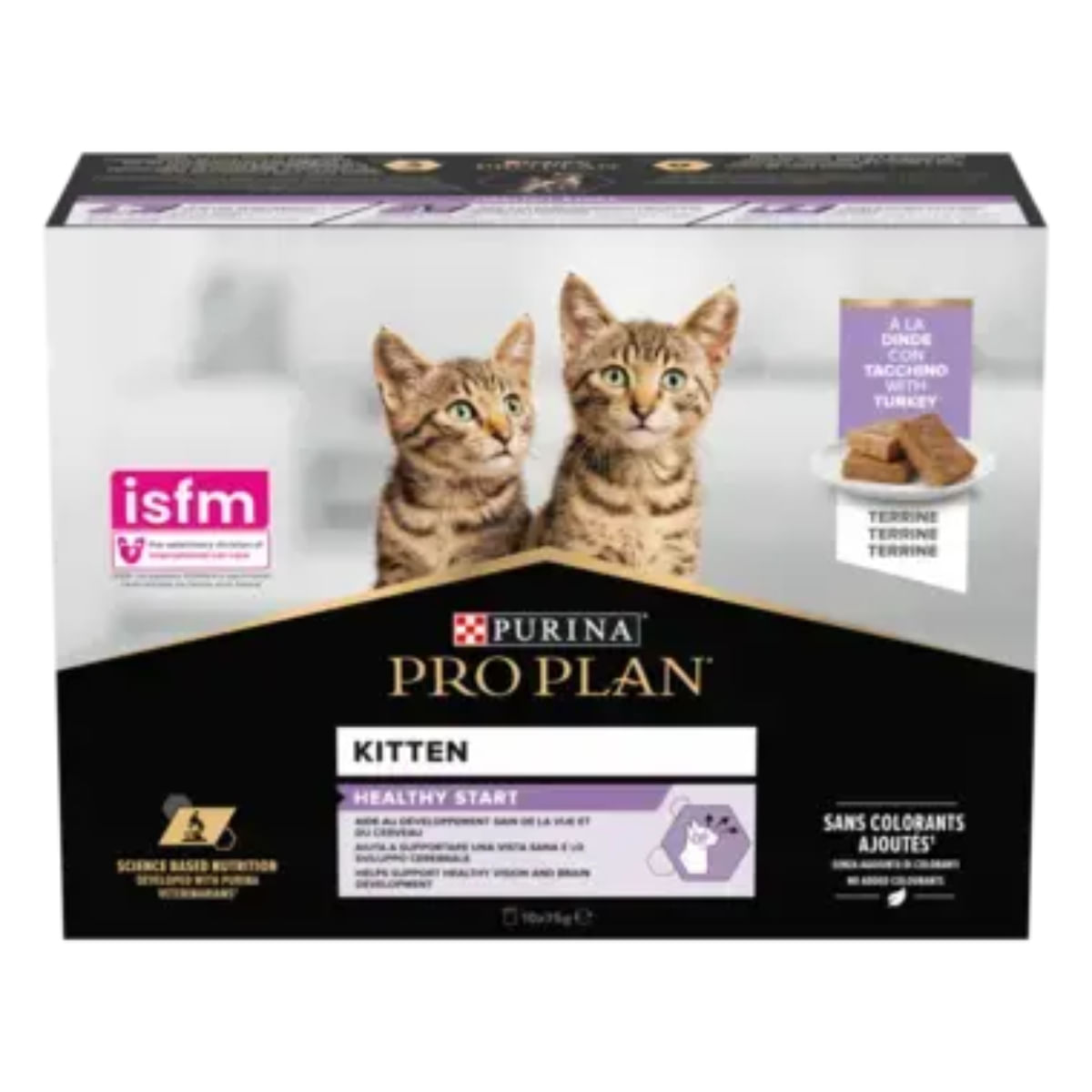PURINA Pro Plan Healthy Start Kitten, Curcan, plic hrană umedă pisici junior, (în sos), 85g x 26buc