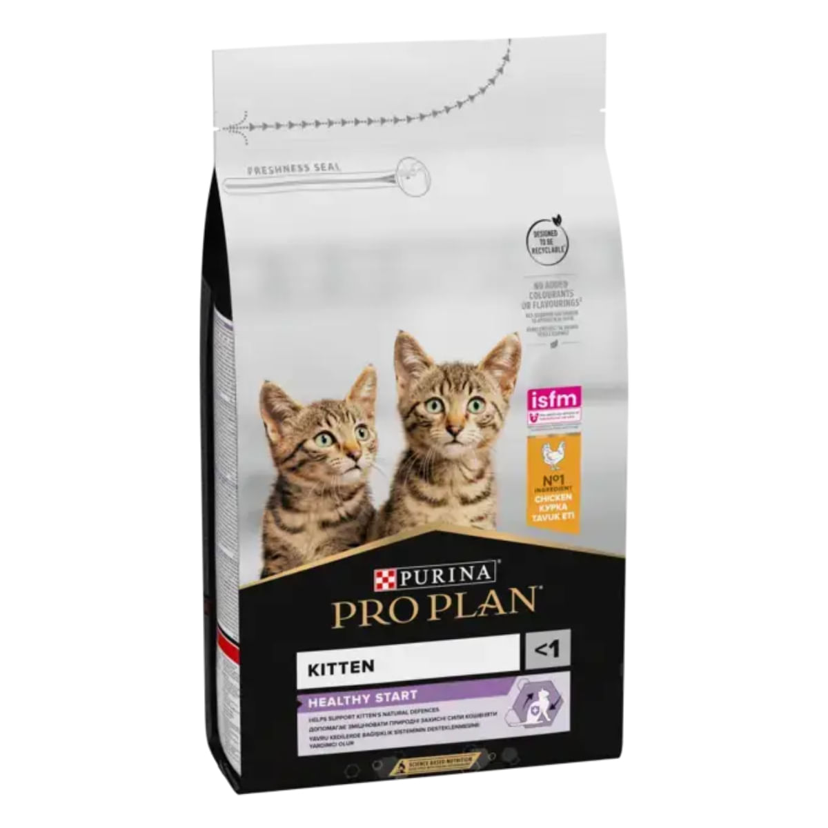 PURINA Pro Plan Healthy Start Kitten, Pui, hrană uscată pisici junior, 10kg