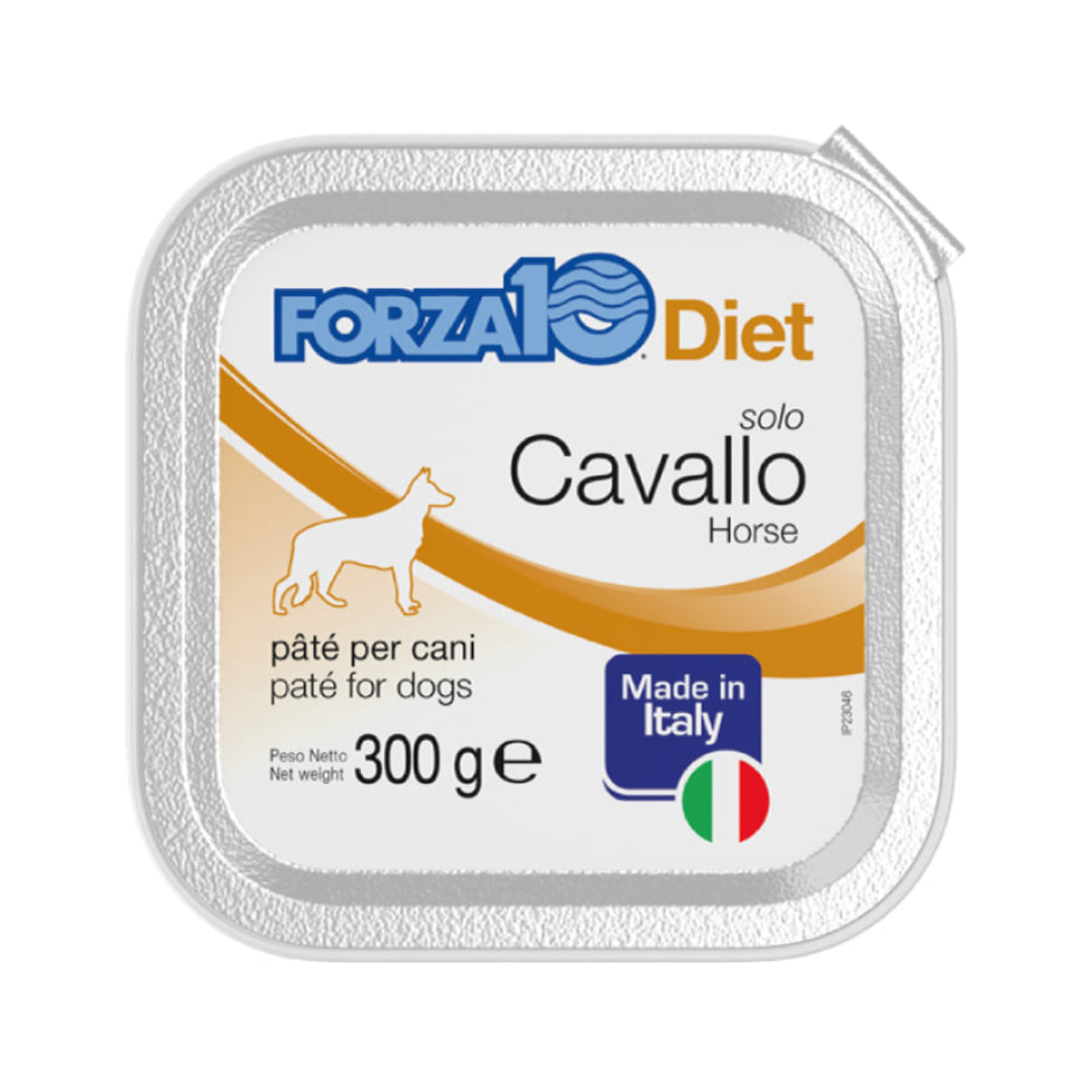 FORZA10 Monodiet Solo, XS-XL, Căprioară, dietă veterinară, tăviță hrană umedă monoproteică câini, alergii, (pate), 300g