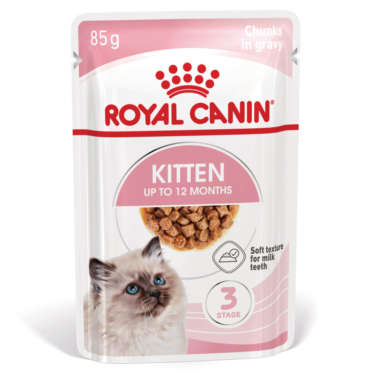 ROYAL CANIN Kitten, hrană umedă pisici junior, (în sos), bax, 85g x 12buc