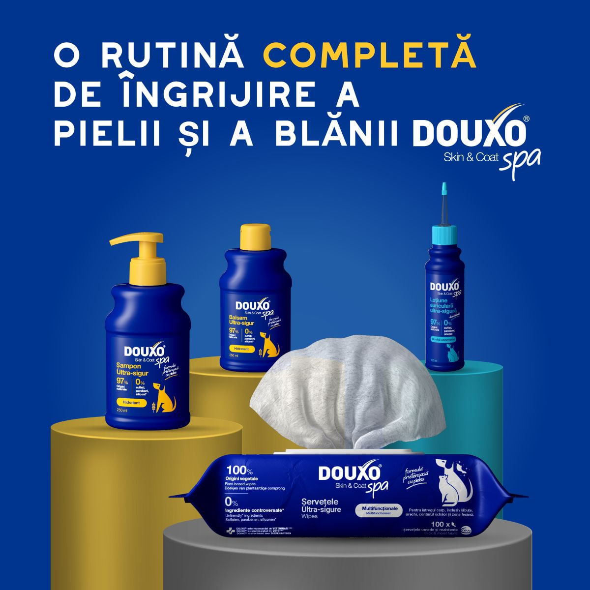 DOUXO SPA Conditioner Oatmeal, balsam câini, hidratant, descâlcirea blănii, Vanilie și Nucă de cocos, flacon, 250ml - imagine 9