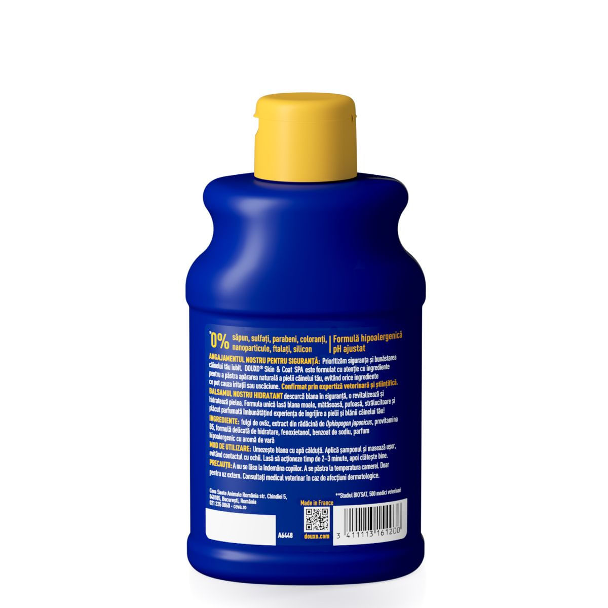 DOUXO SPA Conditioner Oatmeal, balsam câini, hidratant, descâlcirea blănii, Vanilie și Nucă de cocos, flacon, 250ml - imagine 10