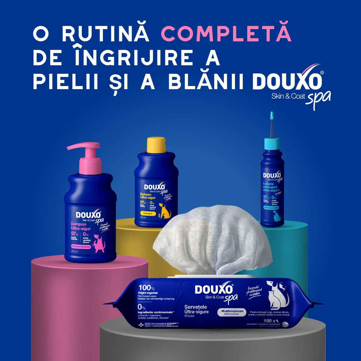 DOUXO SPA Itch Soothing, șampon câini, anti-mâncărime, calmant, Vanilie și Nucă de cocos, flacon, 250ml - imagine 9
