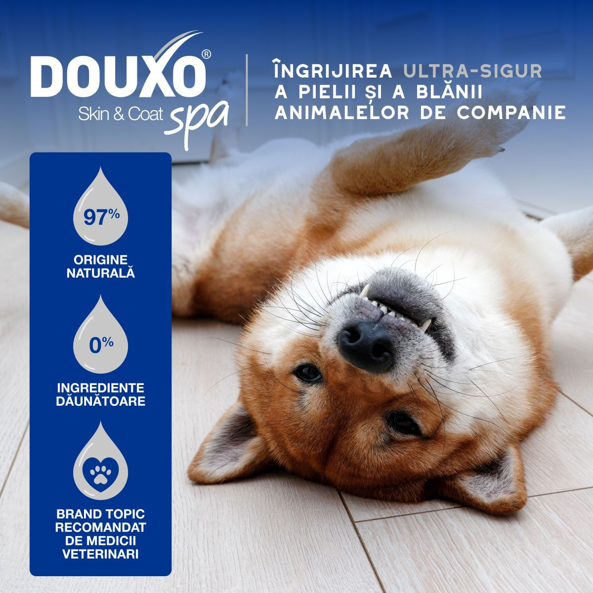 DOUXO SPA Multipurpose , șervețele umede câini și pisici, hipoalergenice, Vanilie și Nucă de cocos, resigilabil, 100buc - imagine 5