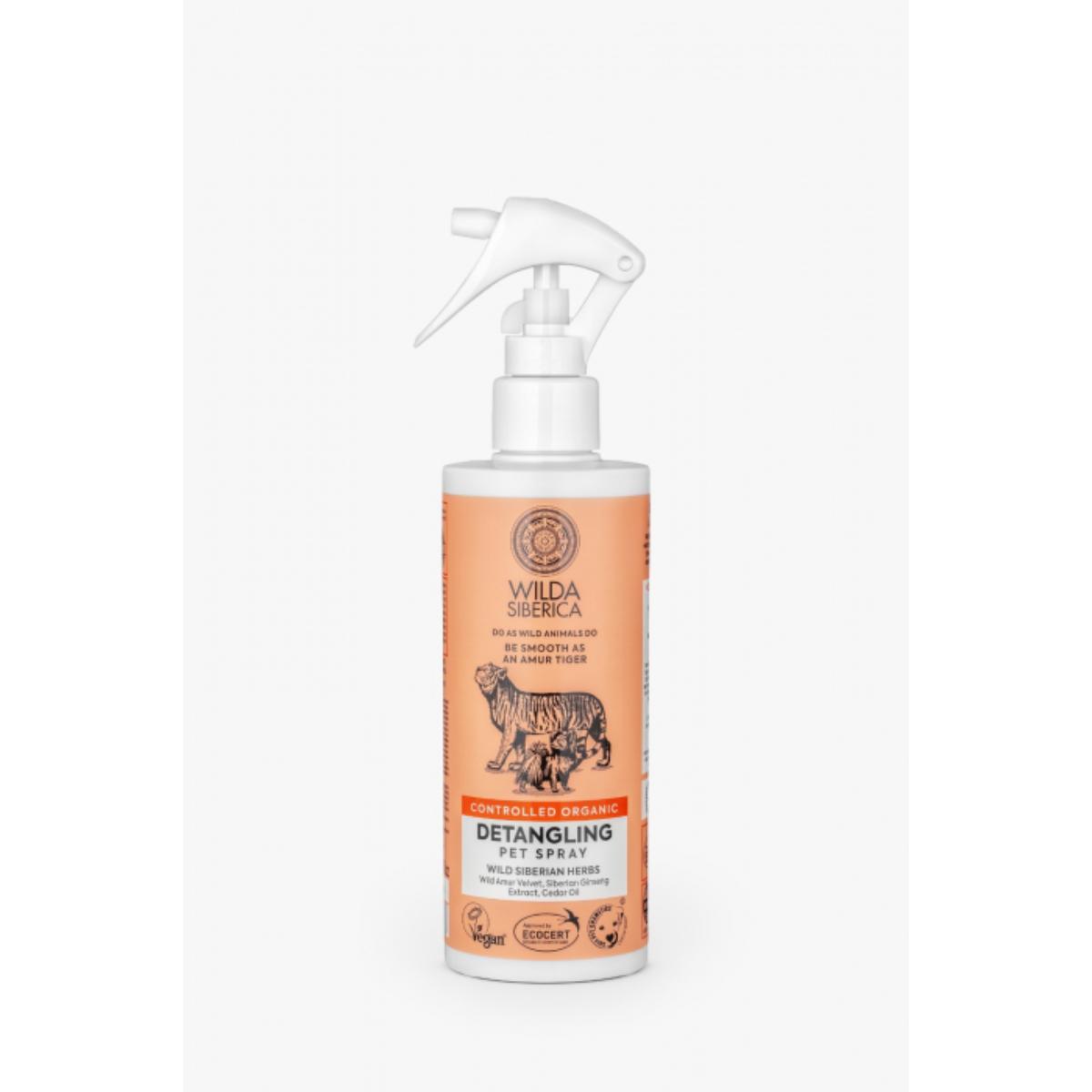 WILDA SIBERICA Detangling, spray descâlcit câini și pisici, descâlcirea blănii, flacon cu aplicator, 250ml