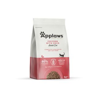 APPLAWS, Pui și Rață, hrană uscată pisici, 2kg