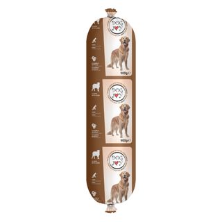 DOG JOY Salam, XS-XL, Miel, salam hrană umedă câini, 900g