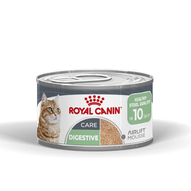 ROYAL CANIN Feline Care Nutrition Digestive Care AirLift, conservă hrană umedă pisici, sistem digestiv, (mousse), 85g