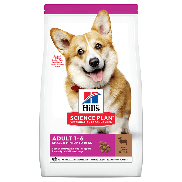 Hill\'s SP Canine Adult Small & Miniature Lamb&Rice, 1.5 Kg